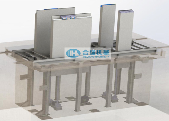 2000mm Stroke Bogie Lifting Jacks , 15T Railway Vehicle Bogie Lift For Inspection