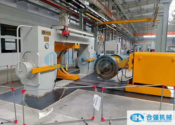 300 Tons Automatic Wheelset Press Siemens PLC Control For Wheelset Dismounting