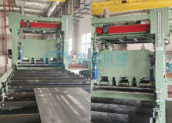 11 Roll Metal Sheet Straightening Machine 360 MPa For Plate 20mm Thickness