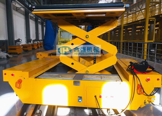 Hydraulic Scissor Lifting Platform For Railway Vehicle Bottom Repair