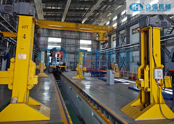 40 Ton Railway Synchronised Lifting Jacks For Lifting Locomotive