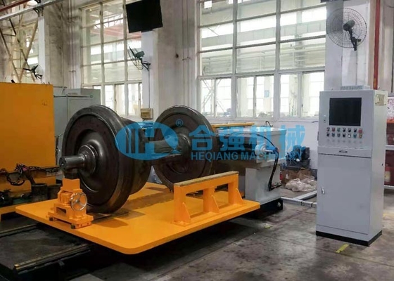 Horizontal Wheelset Press for wheel Dismounting And Back-Pressure Test