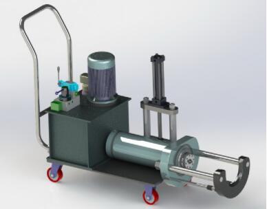 Portable bearing press Outlet