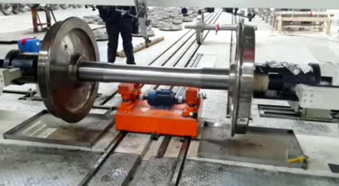 ISO9001 3500kN Wheel Press For Mining Wagon Wheelset Production And ...